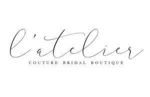 Logo design for L'Atelier Couture Bridal Boutique, Gasman Design, Minneapolis