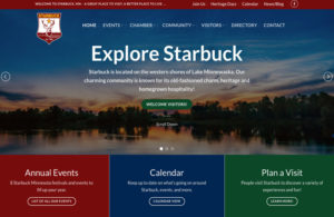 Case Study website for City of Starbuck - Minneapolis Web Designer