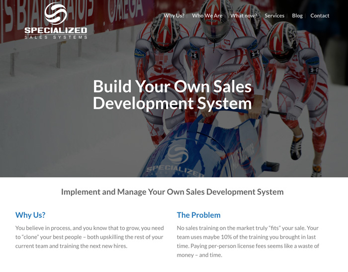 Freelance Web Design for Specialized Sales Systems in Minneapolis