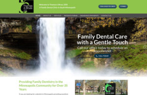 Minneapolis Dental Office Web Design