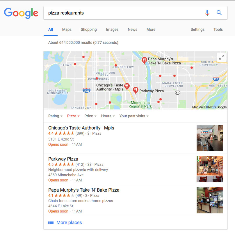 Improve your local Minneapolis ranking on Google