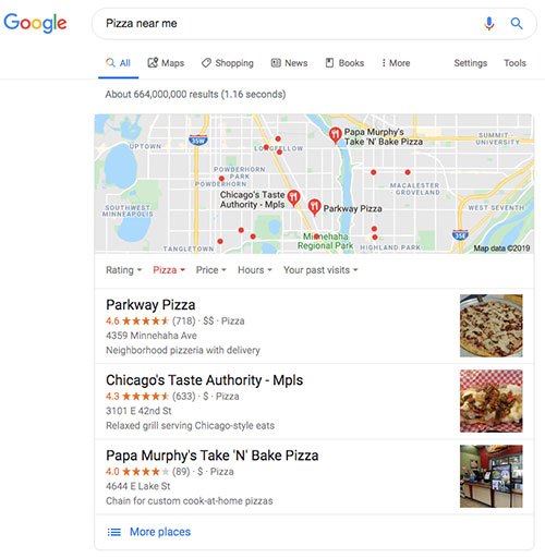 Improve your local ranking on Google