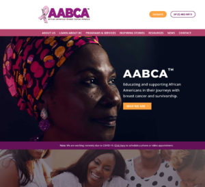AABCA – website design for a non-profit in Minneapolis